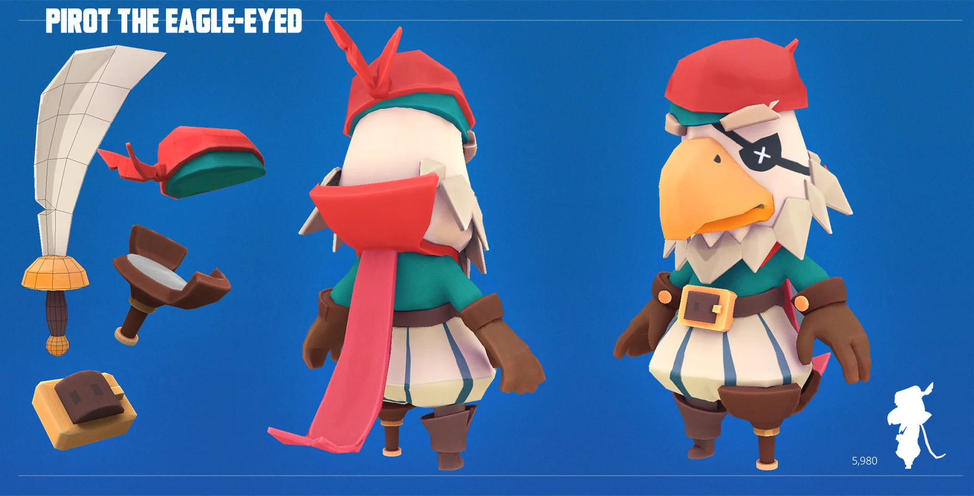 3D Lowpoly Character