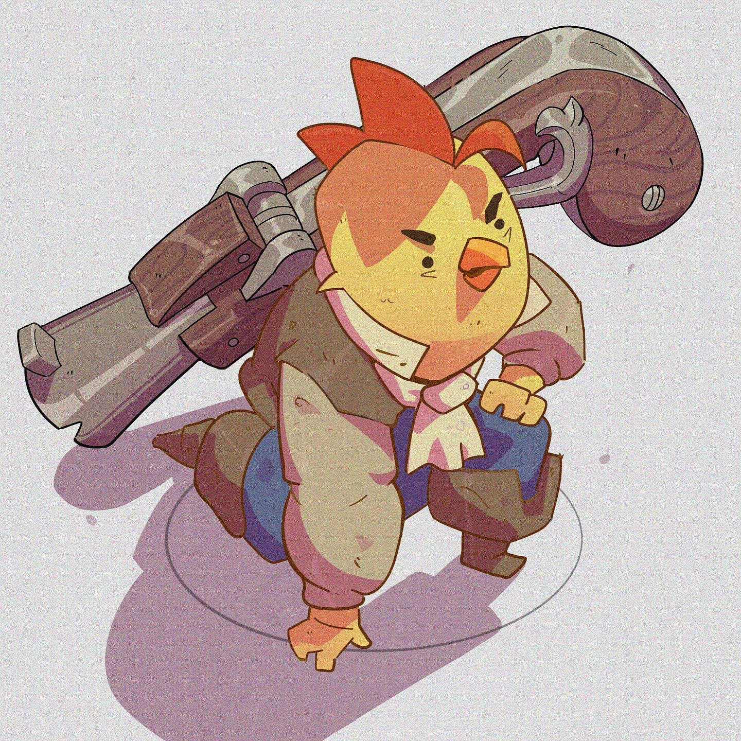 Grimaud the Chicken Musketeer
