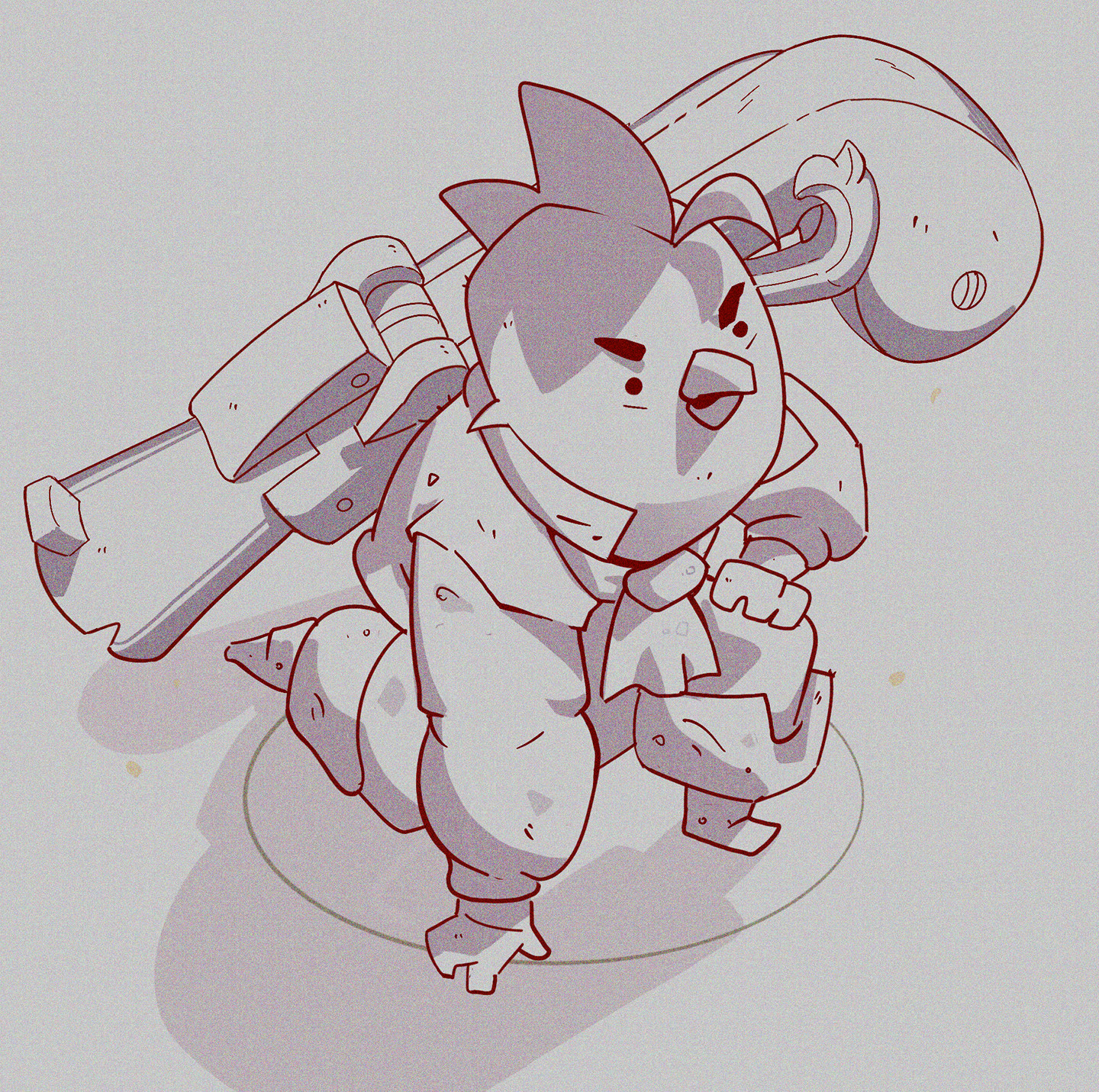 Grimaud the Chicken Musketeer